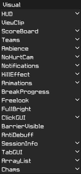 Visual module category